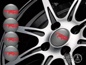 Toyota TRD Autocollants Jantes Brillance Cœur Gravitationnel